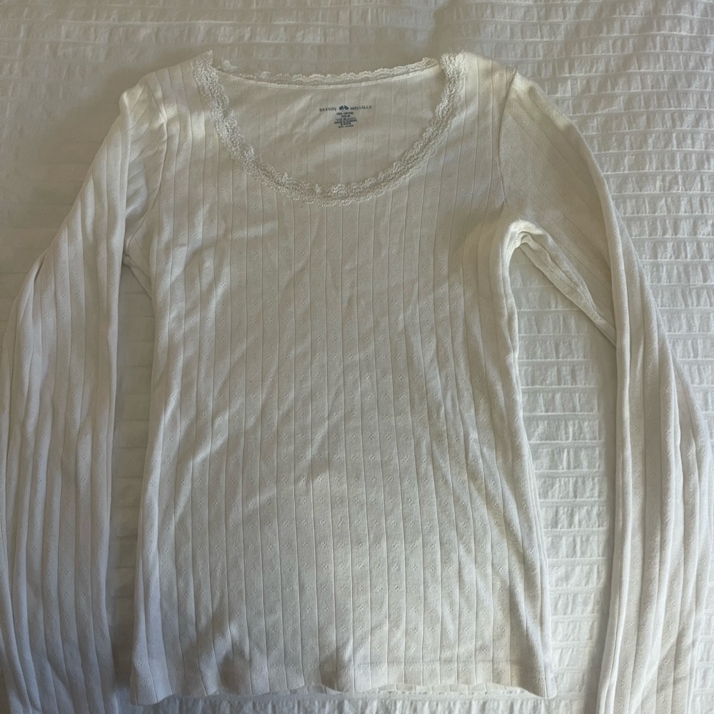 Brandy Melville Lace Long Sleeve